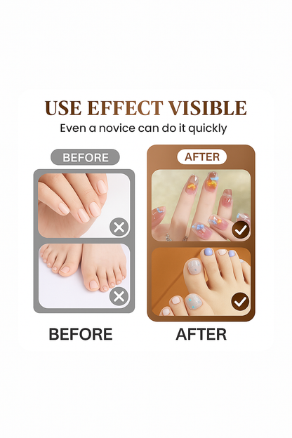 12-Color Nail Art Marker Set